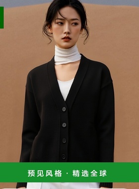 欧洲直邮JIL SANDER 女士针织毛衣J02GP0038J13203001羊绒开衫