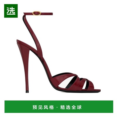 1h可退 欧洲直邮saint laurent 女士 凉鞋高跟