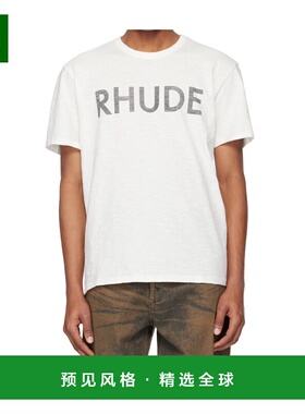 香港直邮RHUDE 男士T恤 RHPS25TT24012VTGWHITE SS2025 白色
