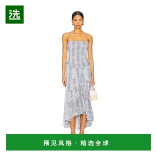 1h可退 香港直邮Free People 自由人 女士 Alejandra 中长连衣裙