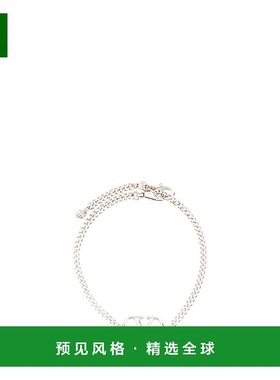 香港直邮Valentino 华伦天奴 男士 银色金属手链 7Y2J0AG4MET