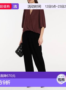 1h可退 香港直邮Velvet 女士 Ida 衫 purple紫色 舒适时尚