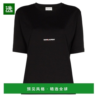 女士 徽标印花 Boxy 香港直邮Saint 恤 圣罗兰 460876Y Laurent