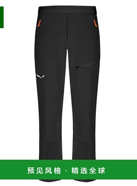 香港直邮SALEWA 男士户外冲锋裤 28474NERO CO 黑色 PANTALONE UO