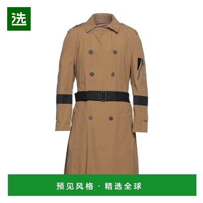 1h可退 香港直邮Neil Barrett 尼奥·贝奈特 男士 风衣 brown棕色