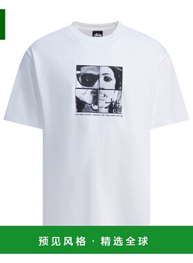 香港直邮STUSSY 男士T恤 19051201201WHITE CO 白色 T-shirts