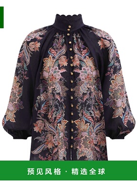 香港直邮Zimmermann Rhiannon 波浪衬衫 RHIANNON BILLOW BLOU