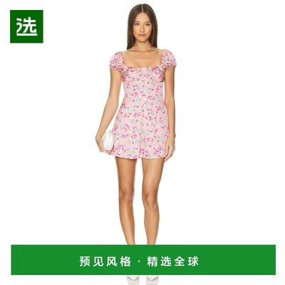 1h可退 香港直邮for love lemons 女士 Antonia 迷你连衣裙 CD303