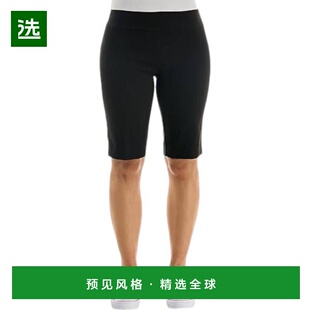 1h可退 【美国直邮】Zac Posen 黑色百慕大短裤 女装休闲裤 舒适