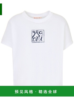香港直邮MARNI 女士T恤 THJE0384P0USCY88LOW01 SS2026 白色