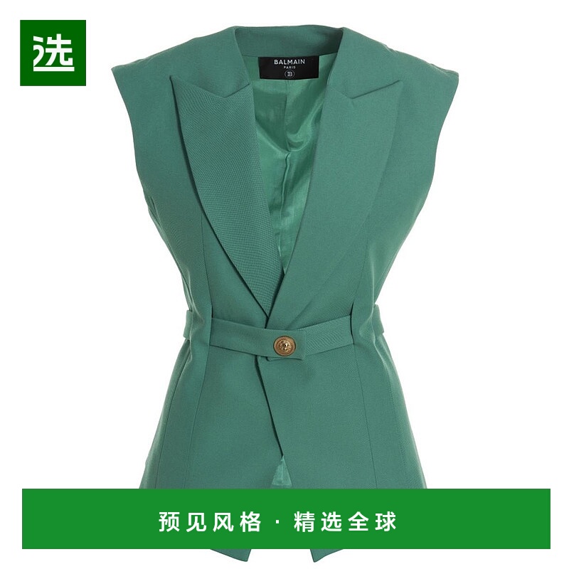 BALMAIN 女士西服 AF1SA141WB057CD羊毛西装