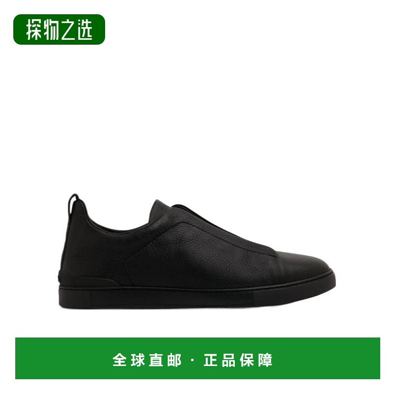 香港直邮Zegna 徽标低帮板鞋 LHCVOS4667Z