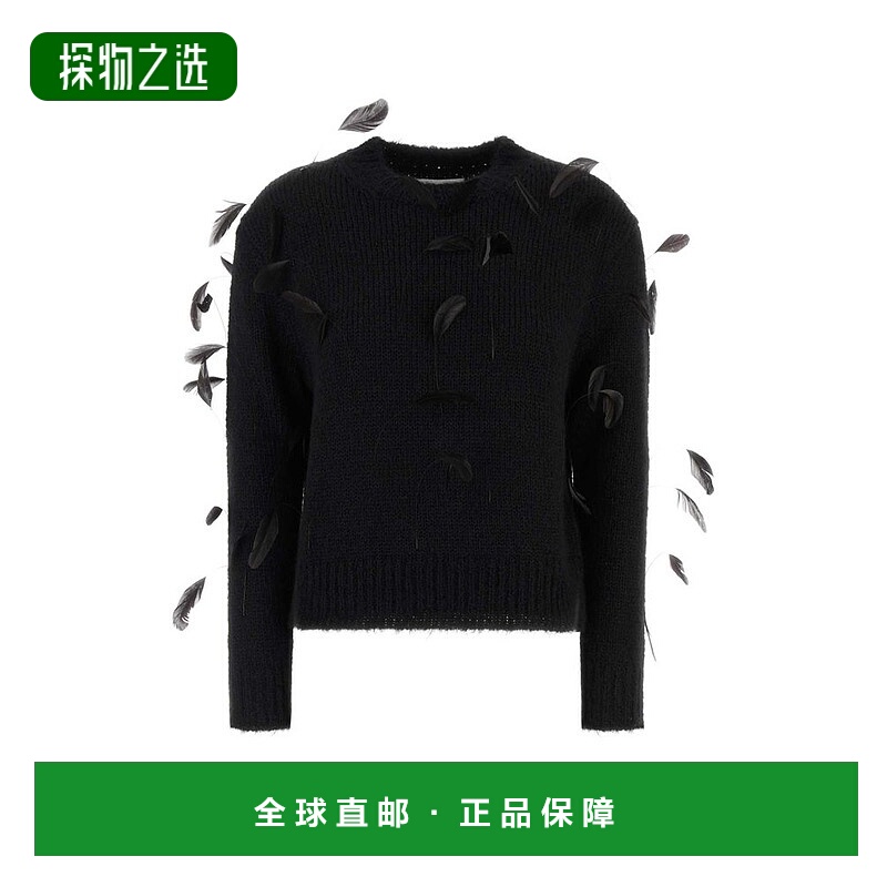 香港直邮Jil Sander 吉尔·桑达 女士 羽毛裝飾毛衣 J03GP0179J14