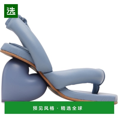 1h可退 香港直邮YUME YUME 女士 蓝色 Love 凉鞋 LV0018 grey灰色