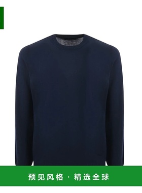 香港直邮FAY 男士针织衫 NMMC150171TOHPU811 SS2026 蓝色 Fay  S