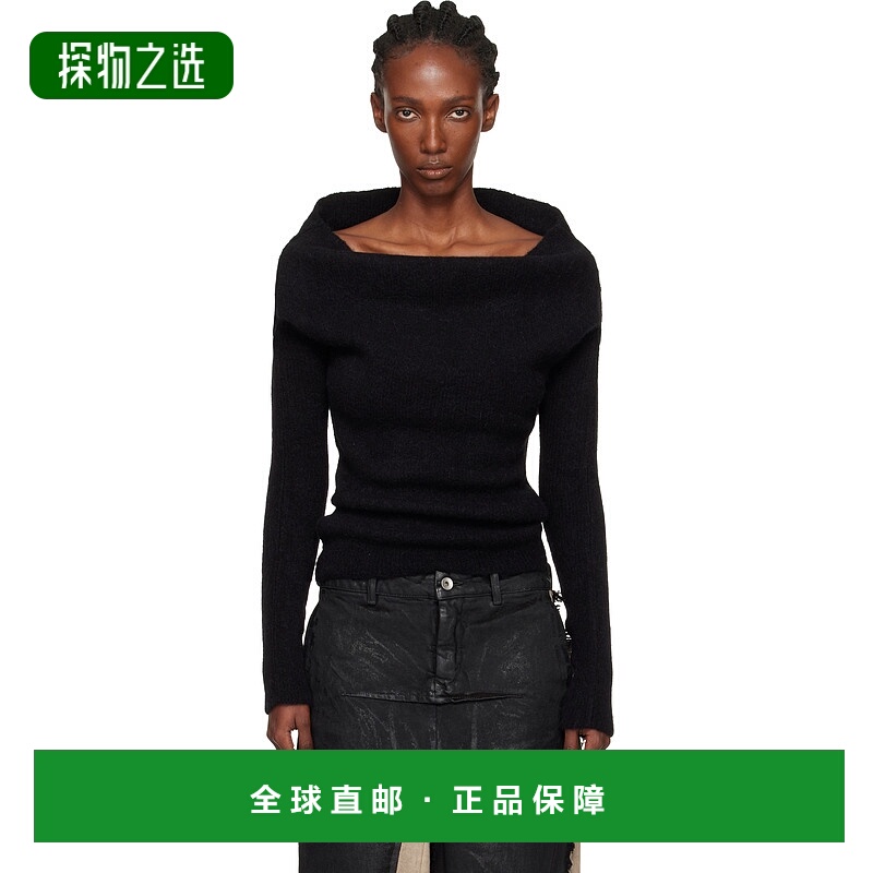 香港直邮rick owens 瑞克·欧文斯 女士 黑色 Concordians Runway