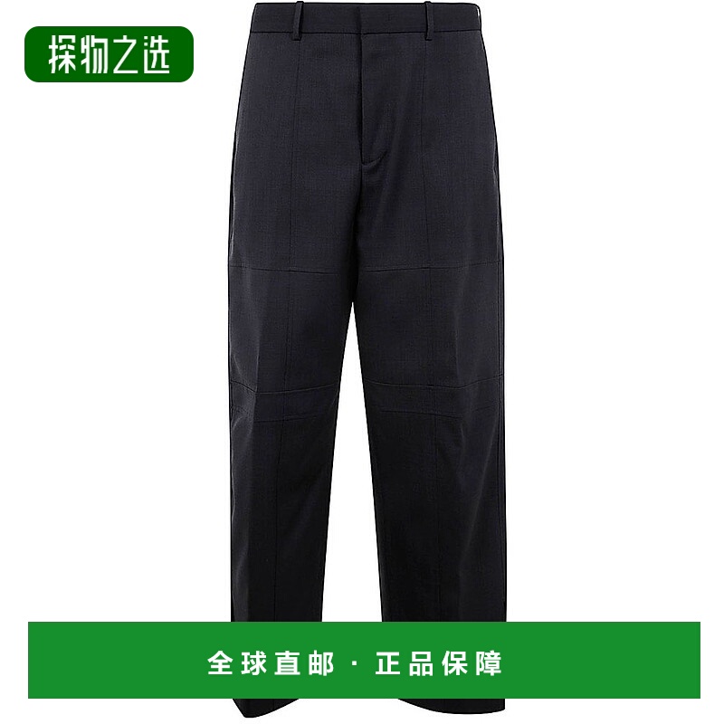 香港直邮Jil Sander 吉尔·桑达 男士 腰带环休闲裤 J22KA0247J40