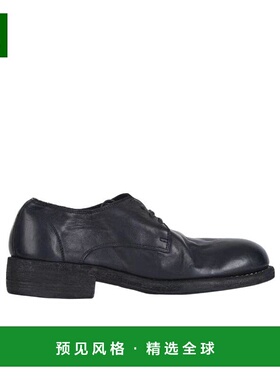 香港直邮Guidi 绑带商务正装鞋 992 BLKT