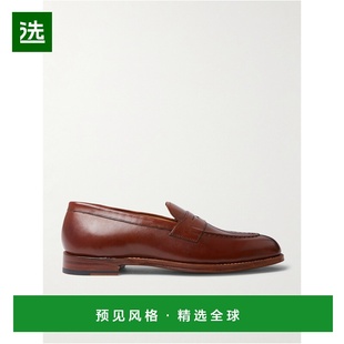 1h可退 香港直邮Grenson 男士 Lloyd 皮质乐福鞋 111372TANHANDPA