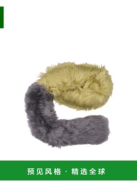 香港直邮Marni 拼色围脖 ACMC0191Z0ULM127围巾配饰