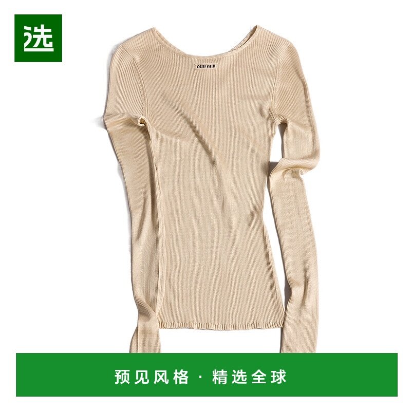香港直邮Miu Miu 圆领针织衫 MML01C18BQSOOO