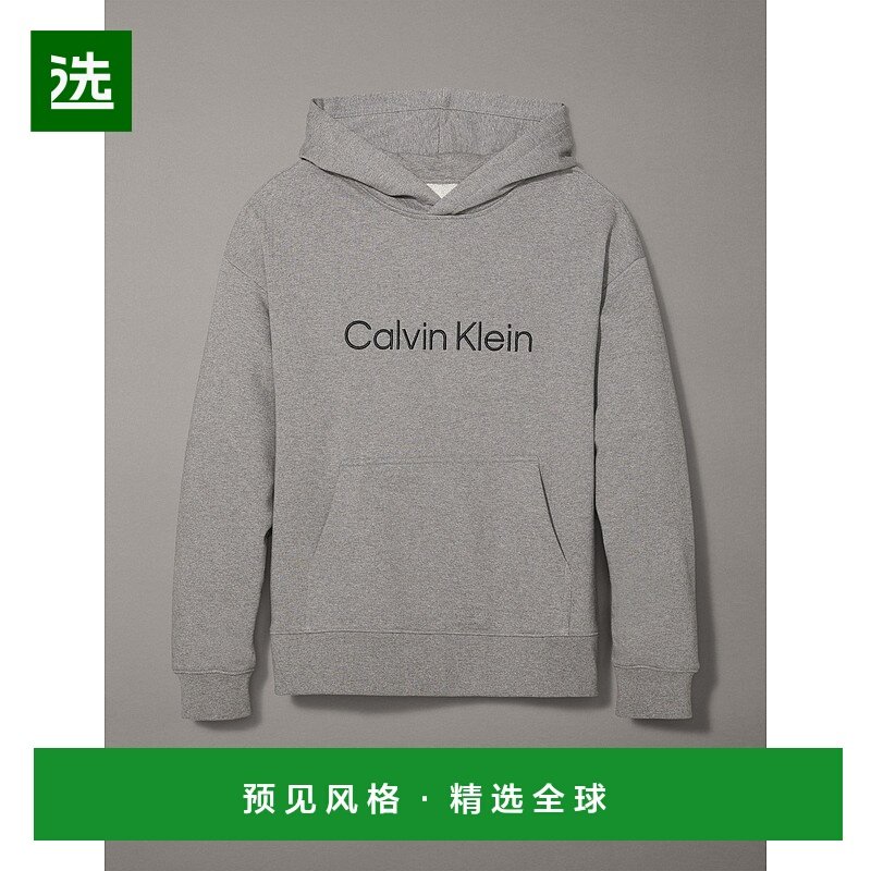 香港直邮Calvin Klein 卡尔文·克莱恩 男士 徽標連帽衫 LV140HM2