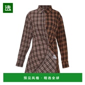 香港直邮ANDERSSON AW2025 ATB1361WTARBROWN BELL 女士大衣