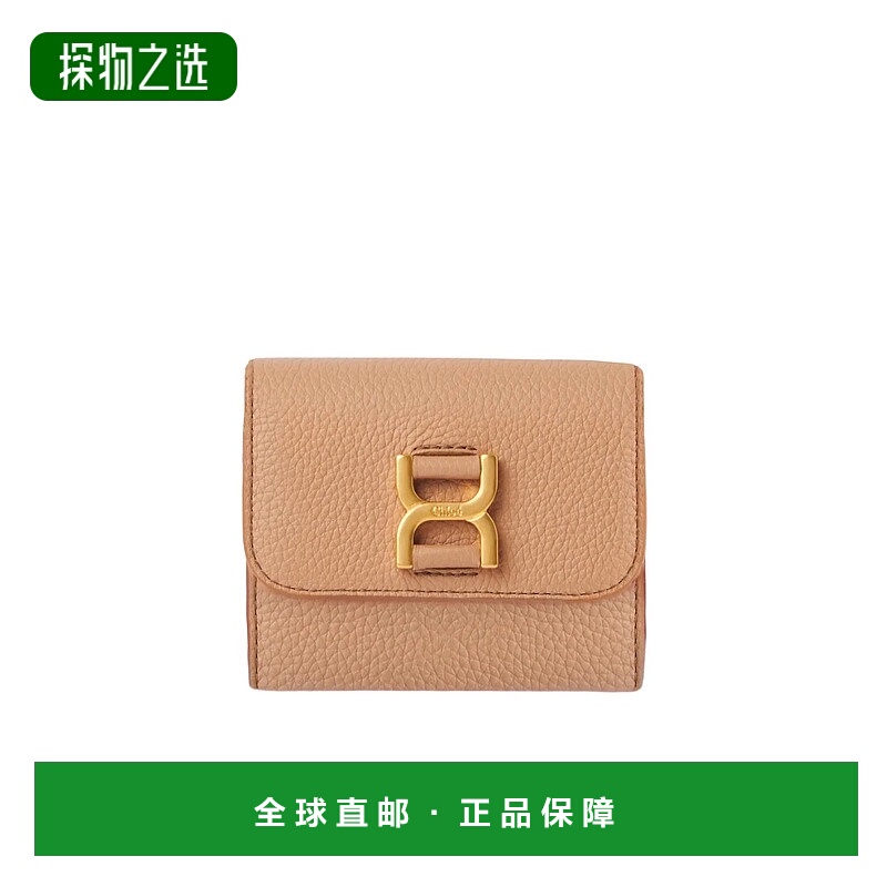 香港直邮Chloe Marcie 小号三折钱包 C23AP099I31