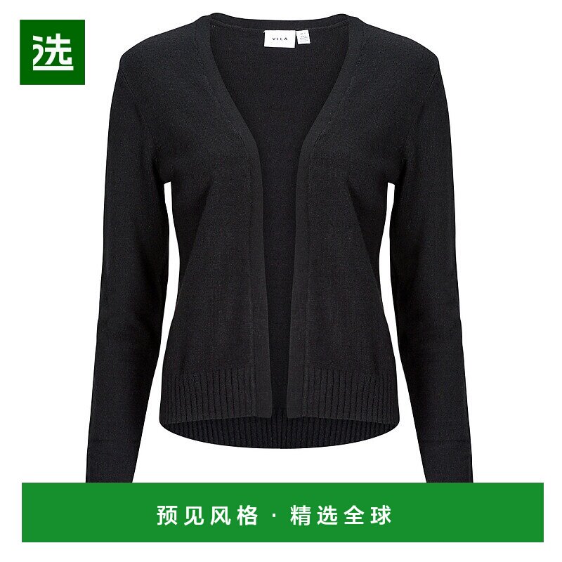 欧洲直邮Vila  VIRIL  女装开衫 14060800-BLACK-NOOS