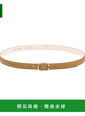 1h可退 欧洲直邮LONGCHAMP珑骧 女士棕黄色女士腰带档案配饰