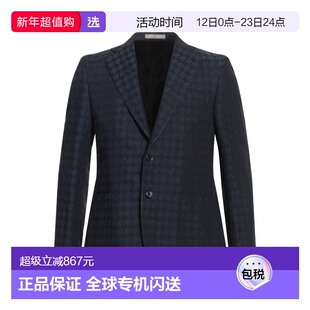 1h可退 香港直邮Corneliani 克莱利亚尼 男士 西装外套 blue蓝色