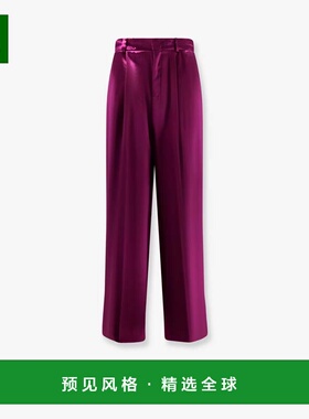 1h可退 香港直邮Alberta Ferretti 女士 pinces 缎面裤子 261UA03