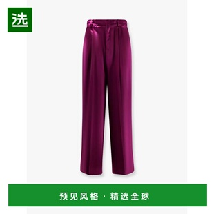 1h可退 香港直邮Alberta Ferretti 女士 pinces 缎面裤子 261UA03