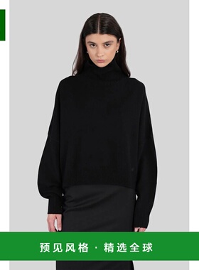 香港直邮LOULOU STUDIO 女士针织衫 428669LUKE AW2025 黑色