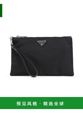 1h可退 香港直邮Prada 普拉达 男士 RE-NYLON 黑色手包 2NH0042DM