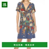 美国直邮 多色 Johnny Tee 1h可退 扭纹前摆连衣裙 Was Bee