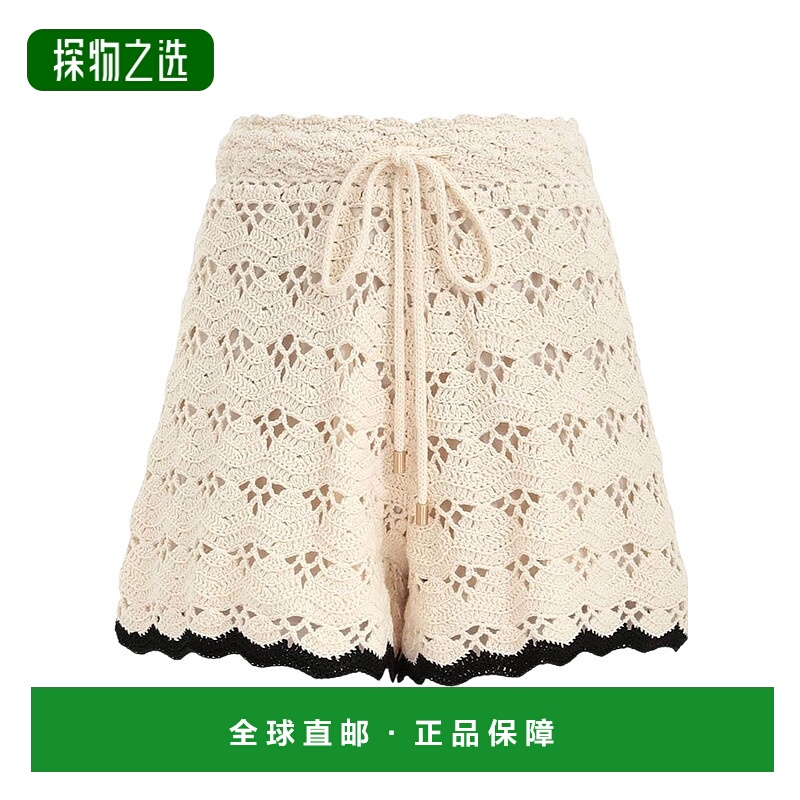 香港直邮Zimmermann 抽绳短裤 3565ASS251