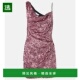 香港直邮AREA 女士 单肩珠片迷你连衣裙 1h可退 pink粉色 舒适时