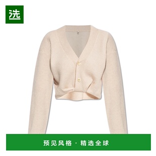 香港直邮R13 女士针织毛衣 R13WY288Y021A0OATMEAL AW2025 乳白色