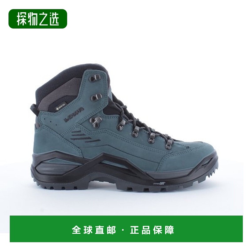 欧洲直邮LOWA RENEGADE EVO GTX MID男士烟绿色防水科技面料