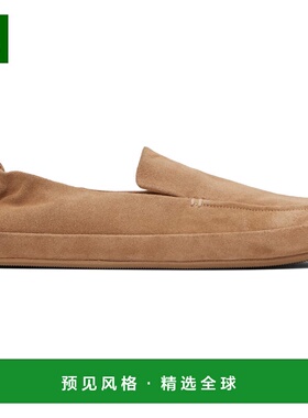 1h可退 香港直邮marsell 男士 黄褐色 Scatopelle Suede 乐福鞋 M