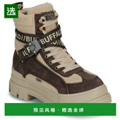 COM1 欧洲直邮Buffalo WARM 高帮板鞋 ASPHA 女鞋 春夏
