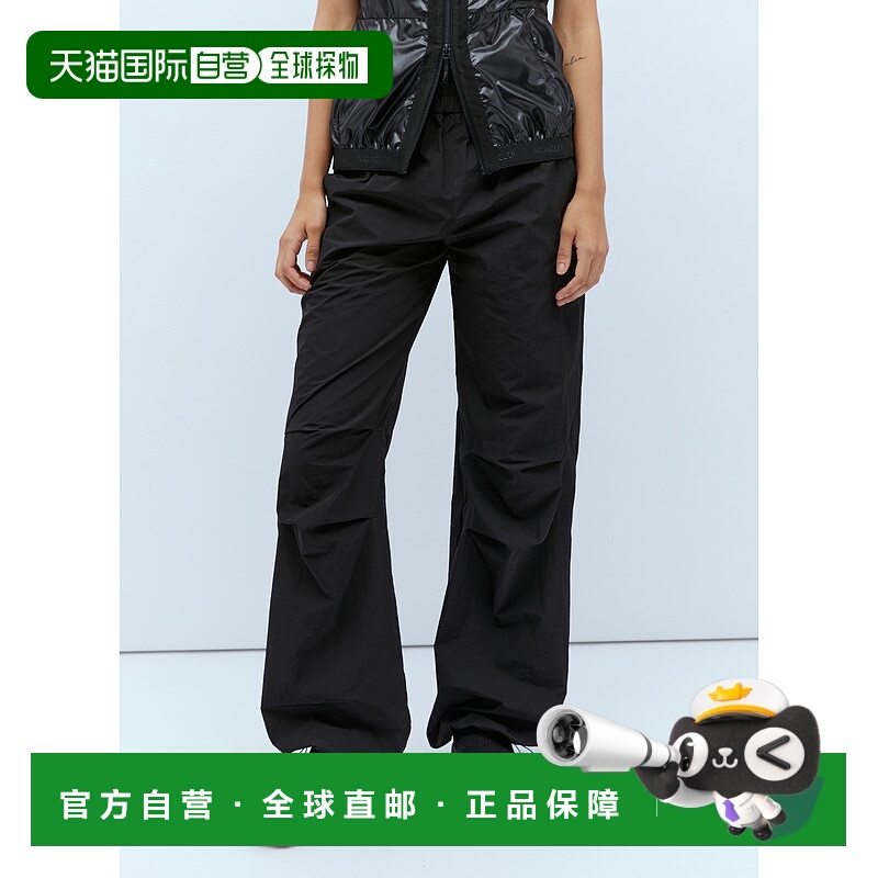 1h可退 香港直邮Moncler 盟可睐 女士 松紧运动裤 2A00002597FM99