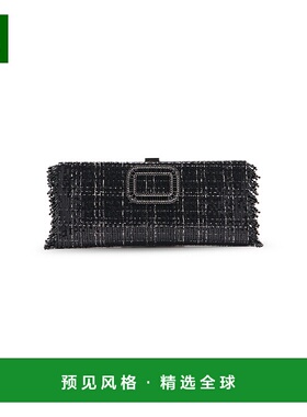 1h可退 香港直邮ROGER VIVIER 罗杰·维维亚 女士 Pilgrim 粗花呢