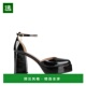 美国直邮 单鞋 MAJE 1h可退 Pump 女鞋 软真皮方头高跟鞋 货号1