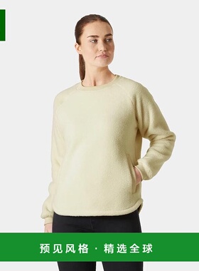 欧洲直邮Helly Hansen 女士白色聚酯Escape泰迪毛衣卫衣
