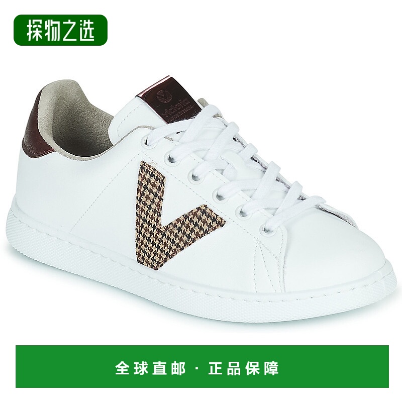 欧洲直邮Victoria  TENIS EFECTO PIEL & GALE 女士鞋子低帮板鞋