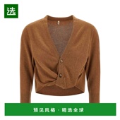 香港直邮R13 棕色 AW2025 女士针织衫 R13WY299Y141A