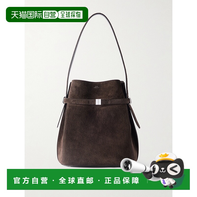 1h可退 香港直邮TOTÊME 女士 束带绒面革手提包 253WAL0048LE0004