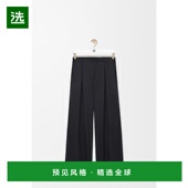 欧洲直邮LOEWE 裤 2025新品 阔腿裤 1h可退 西装 羊毛裤 直筒裤